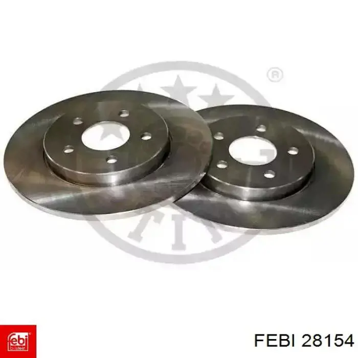 Disco de freno trasero Alfa Romeo 33 905