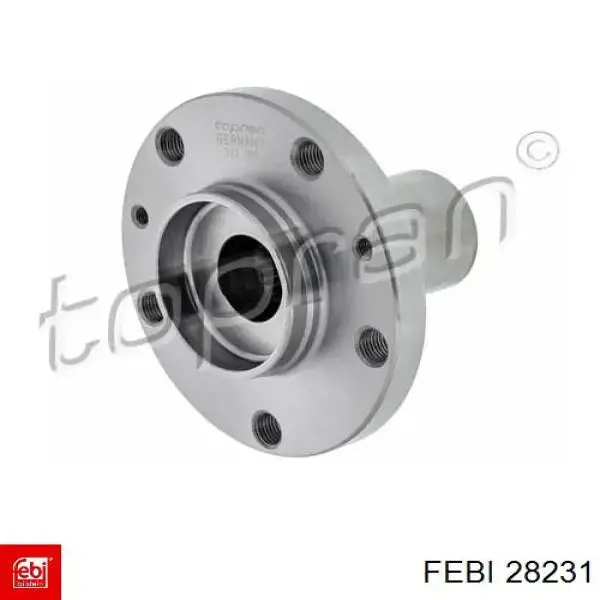 Buje de rueda Febi 28231