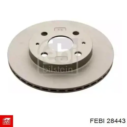Disco de freno delantero Febi 28443