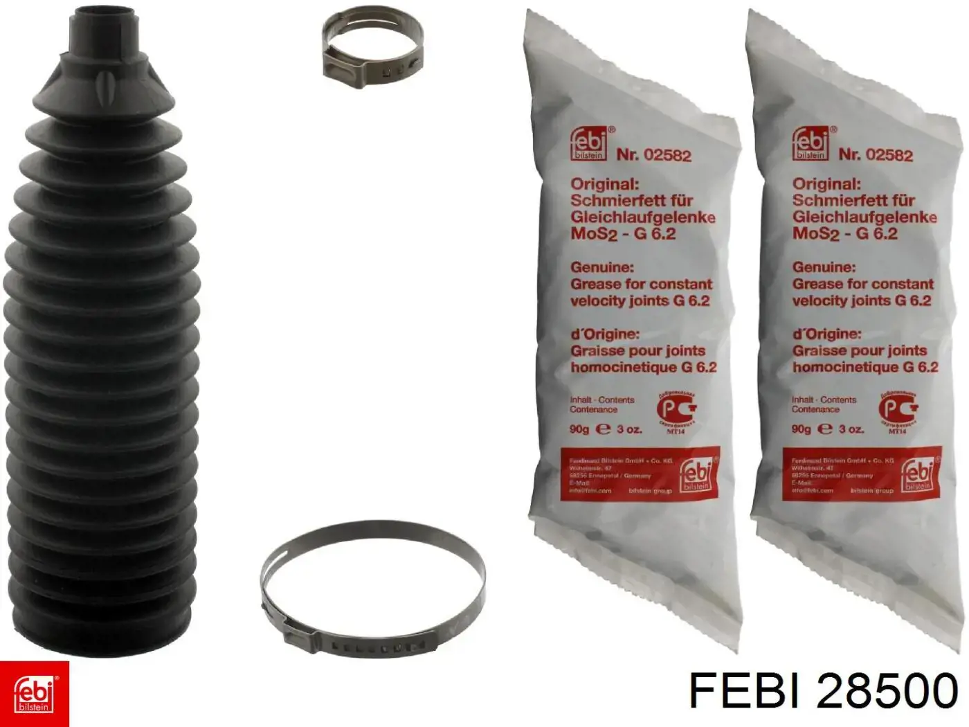 Latiguillos de freno delantero Febi 28500 precio, desde 11,13 EUR