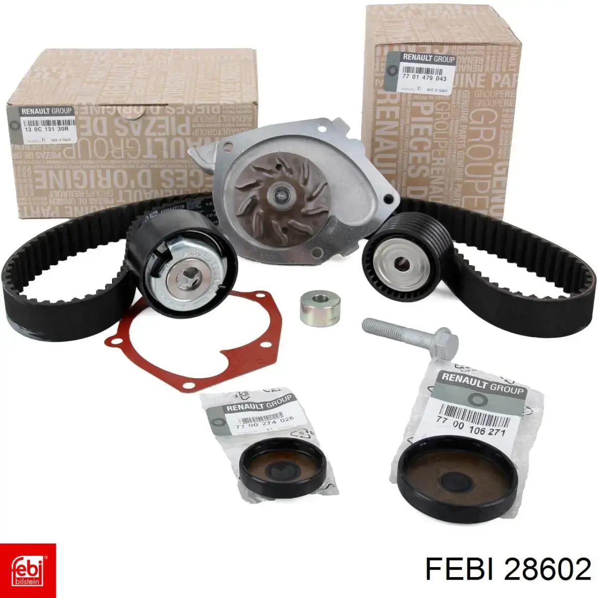 Kit distribución Renault (RVI) 8660001600