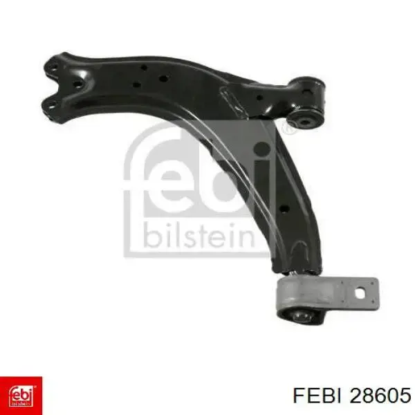 Tubo flexible de frenos delantero Febi 28605