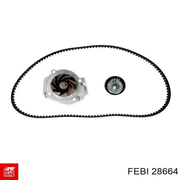 Juego de correas dentadas Febi 28664 precio, desde 60,63 EUR