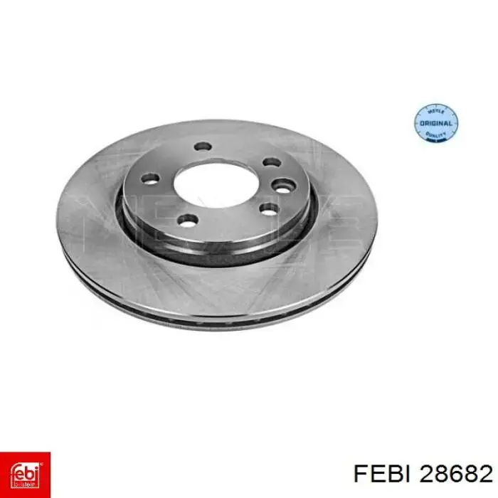 Comprar 28682 Febi Disco de freno trasero