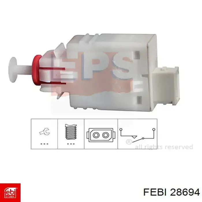 Comprar 28694 Febi Interruptor de embrague
