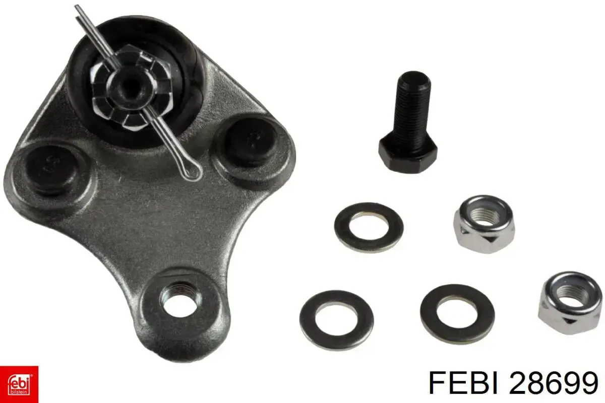 Rótula inferior de suspensión Febi 28699 precio, desde 24,08 EUR