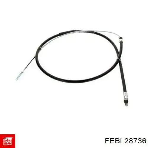 Comprar 28736 Febi Cable de freno de mano trasero izquierdo