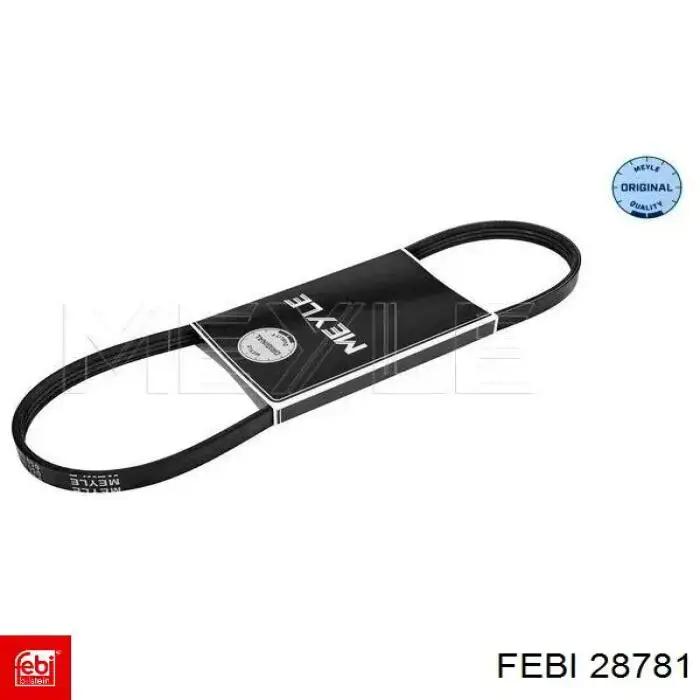 Correa de transmisión trapezoidal Febi 28781 precio, desde 7,38 EUR