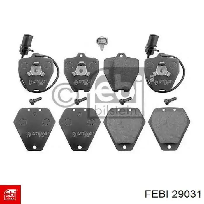Correa accesorios Febi 29031