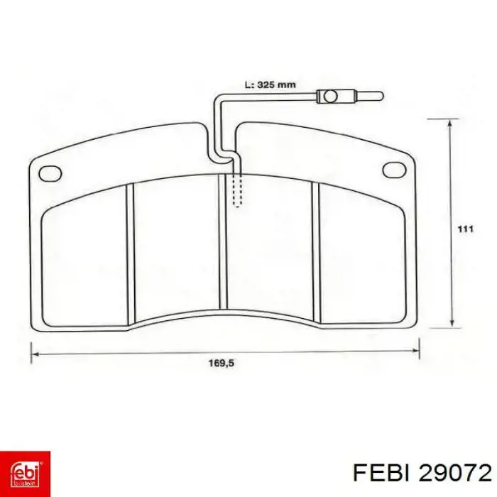 Correa de alternador 32008608 JCB