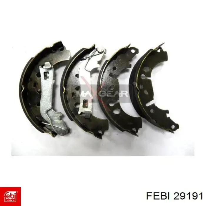 Zapatas de freno de tambor traseras Febi 29191 precio, desde 38,28 EUR