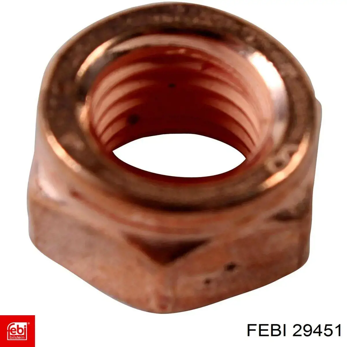 Perno de fijación interior del brazo oscilante superior trasero Febi 29451