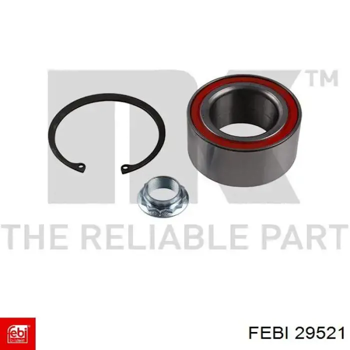 Comprar 29521 Febi Cojinete de rueda delantero