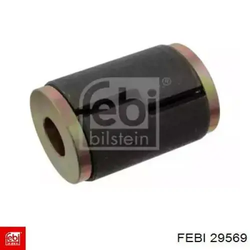 Buje de la bisagra del resorte de láminas Febi 29569 precio, desde 22,49 EUR