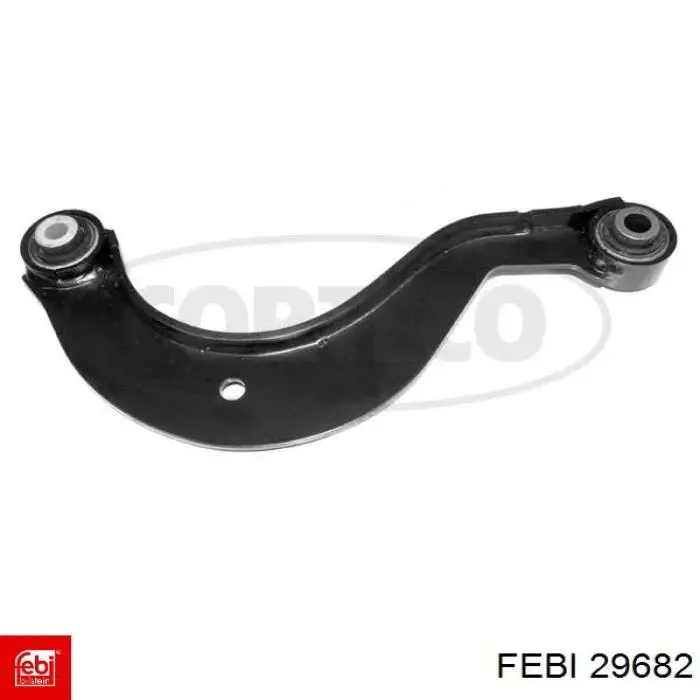 Silentblock del brazo superior de suspensión trasera 29682 Febi