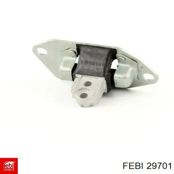 Soporte izquierdo de motor con silentblock 29701 Febi