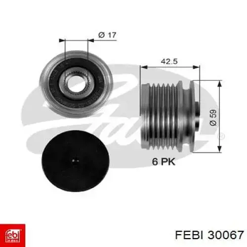 Poleas juego de piezas Renault Megane 2 LM0, LM1
