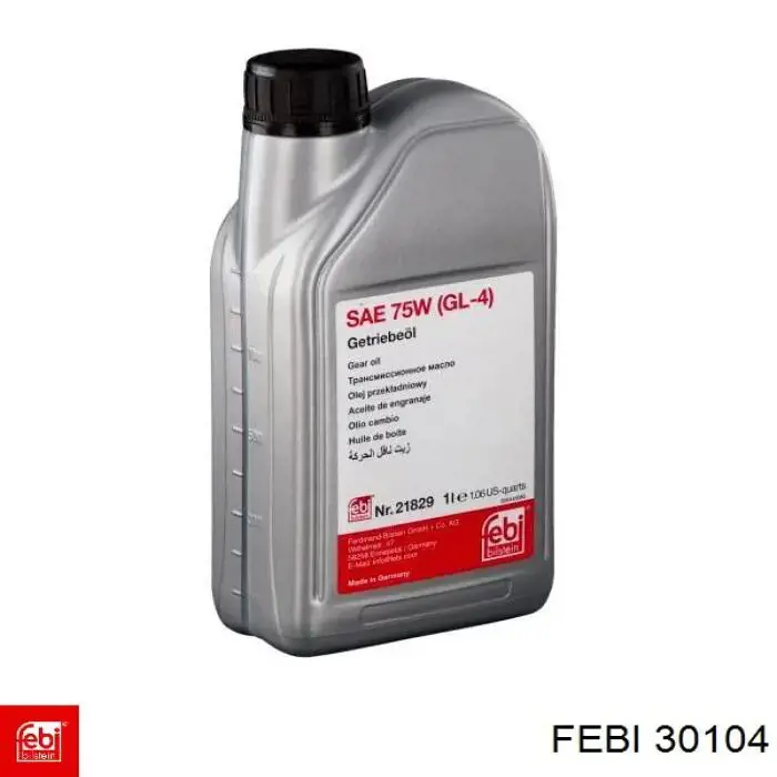 Soporte de motor delantero 30104 Febi