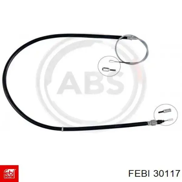 Tensor de correa poli V 30117 Febi