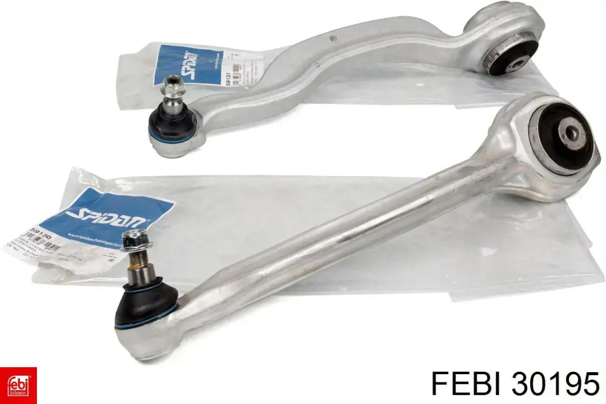 Brazo inferior derecho de la suspensión delantera Febi 30195 precio, desde 92,44 EUR