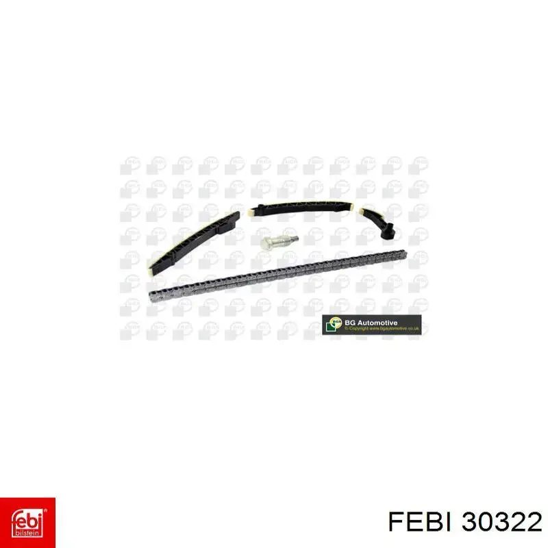 Kit de cadena de distribución 30322 Febi
