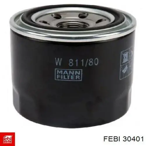 Soporte de la barra estabilizadora delantera Febi 30401