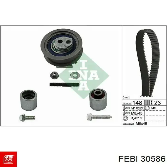 30586 Febi kit correa de distribución