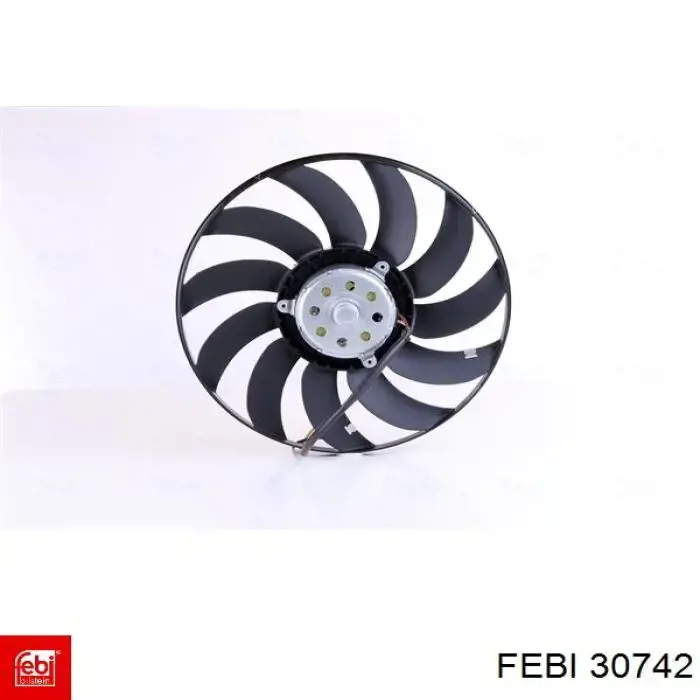 30742 Febi rodete ventilador, refrigeración de motor izquierdo