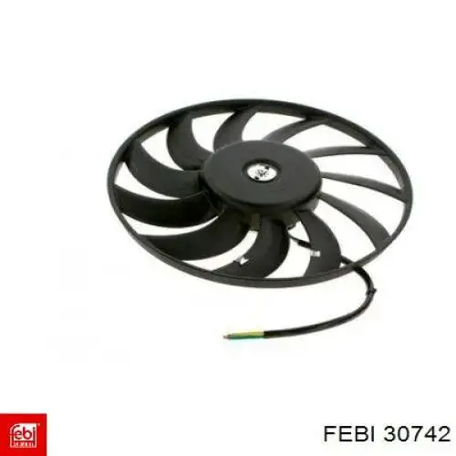 Comprar 30742 Febi Ventilador izquierdo del radiador de refrigeración