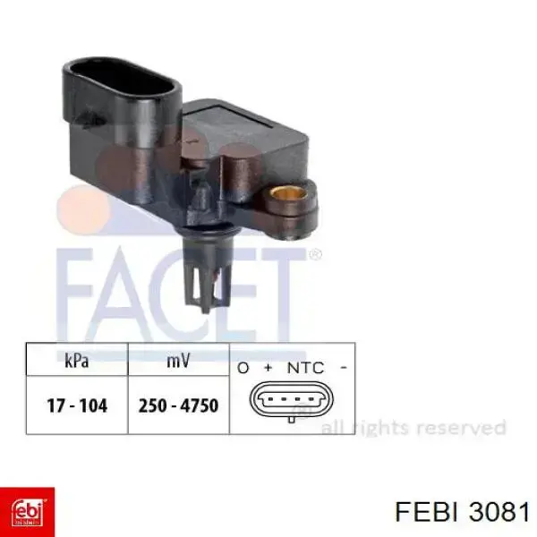 Soportes de motor Febi 3081 precio, desde 2,42 EUR
