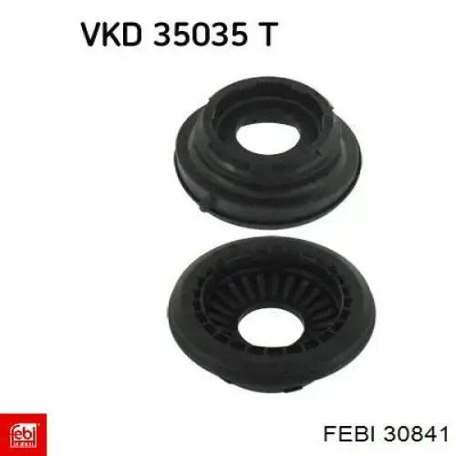 Rodamiento de soporte del amortiguador delantero 30841 Febi