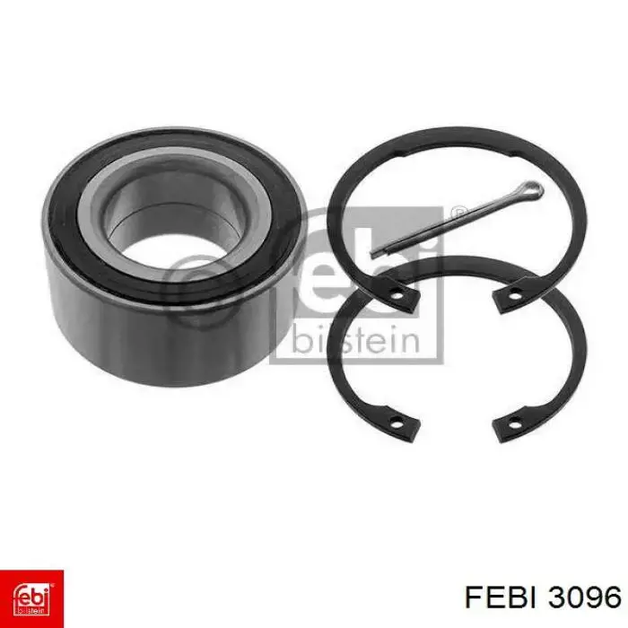 Cojinete de rueda delantero 3096 Febi