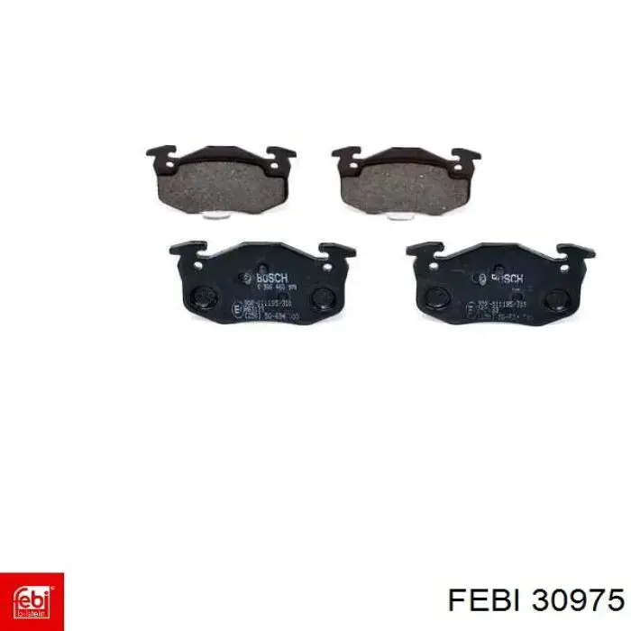 Silentblock del subchasis trasero Febi 30975 precio, desde 32,82 EUR