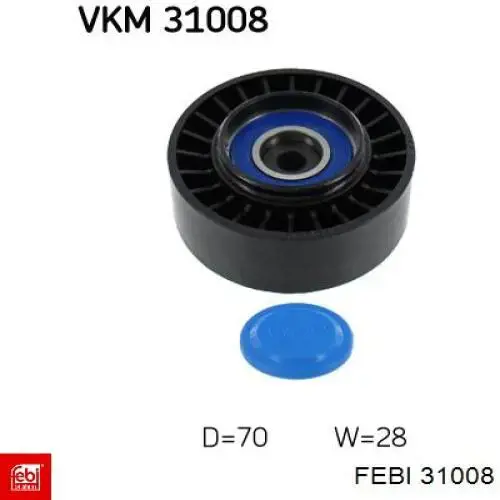 Buje estabilizador delantero exterior Febi 31008 precio, desde 3,30 EUR
