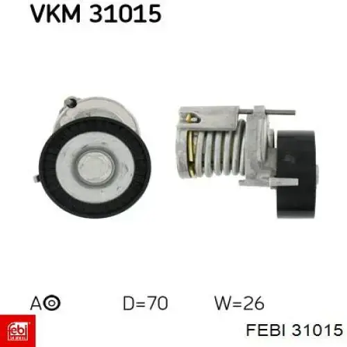 Soporte izquierdo del motor Febi 31015 precio, desde 39,78 EUR