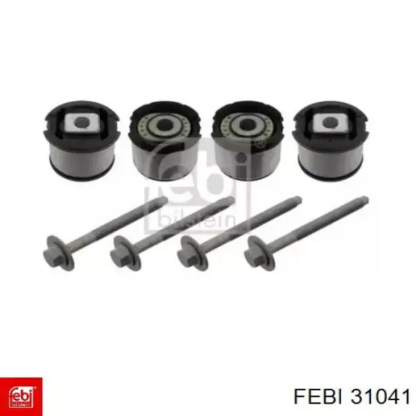 silentblock del eje trasero Febi 31041