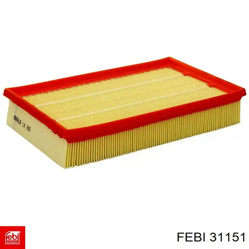 Filtro de aire 31151 Febi