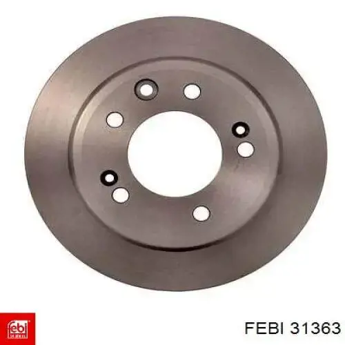 Disco de freno trasero Febi 31363 precio, desde 27,09 EUR
