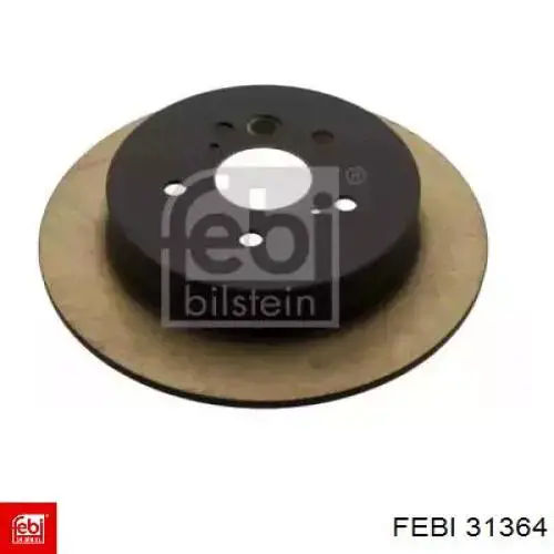 Comprar 31364 Febi Disco de freno trasero