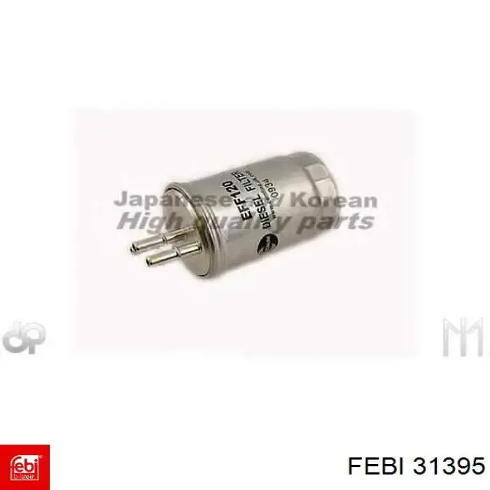 Silentblock trasero 31395 Febi