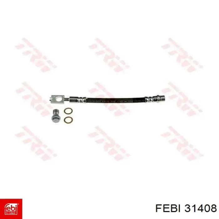 Comprar 31408 Febi Latiguillo de freno trasero