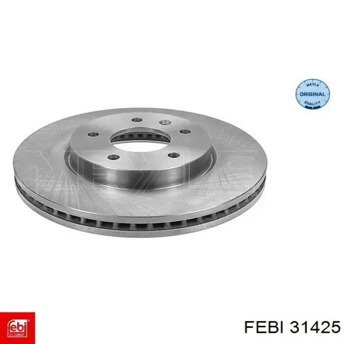 Disco de freno 31425 Febi