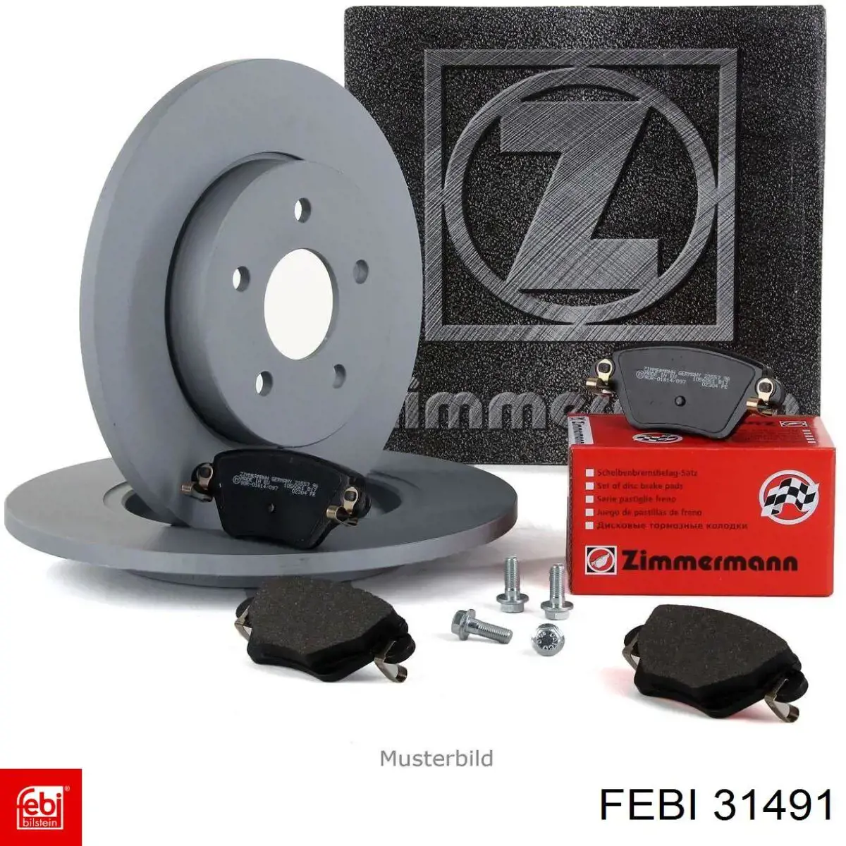 Comprar 31491 Febi Disco de freno trasero