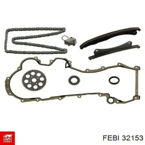 Junta de tapa frontal del motor Ford 1905496