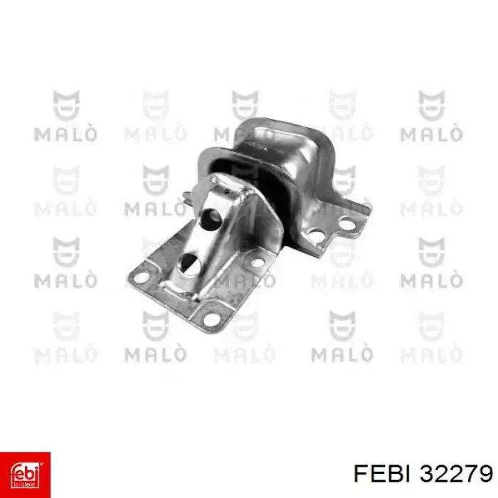 Soporte izquierdo del motor 32279 Febi