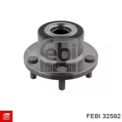 Buje de rueda delantero 32592 Febi