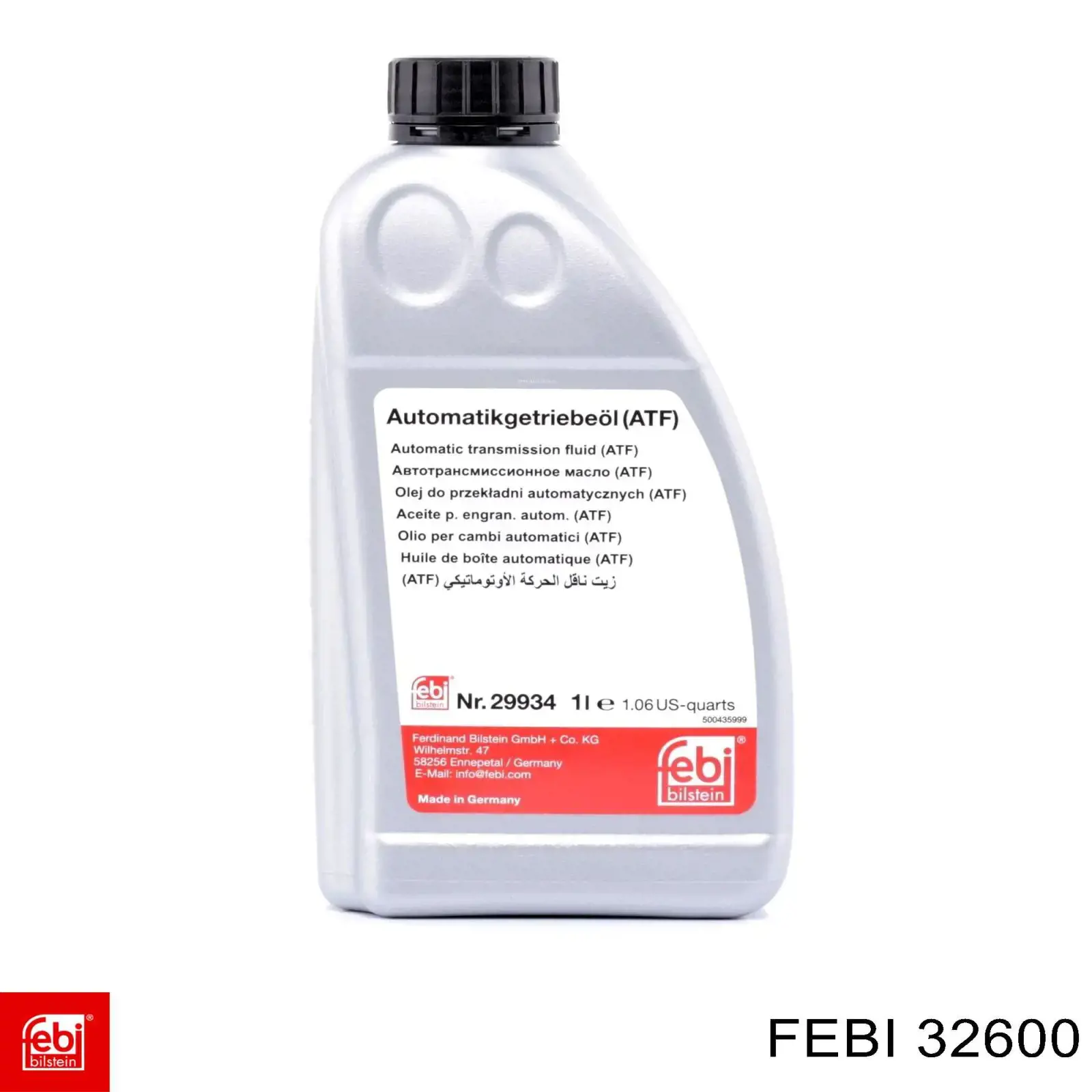 Aceite para transmisión automática  Febi 32600 precio, desde 14,90 EUR