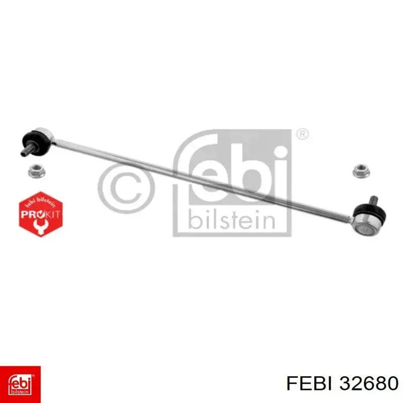 32680 Febi Bieleta estabilizadora delantera izquierda