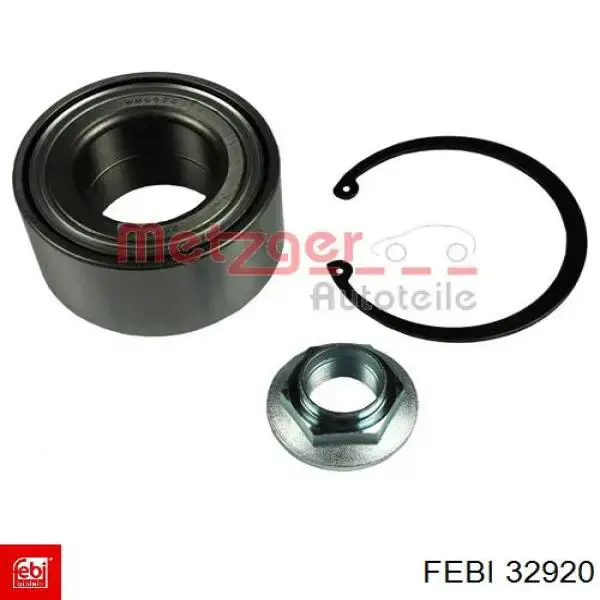Cojinete de rueda delantero 32920 Febi