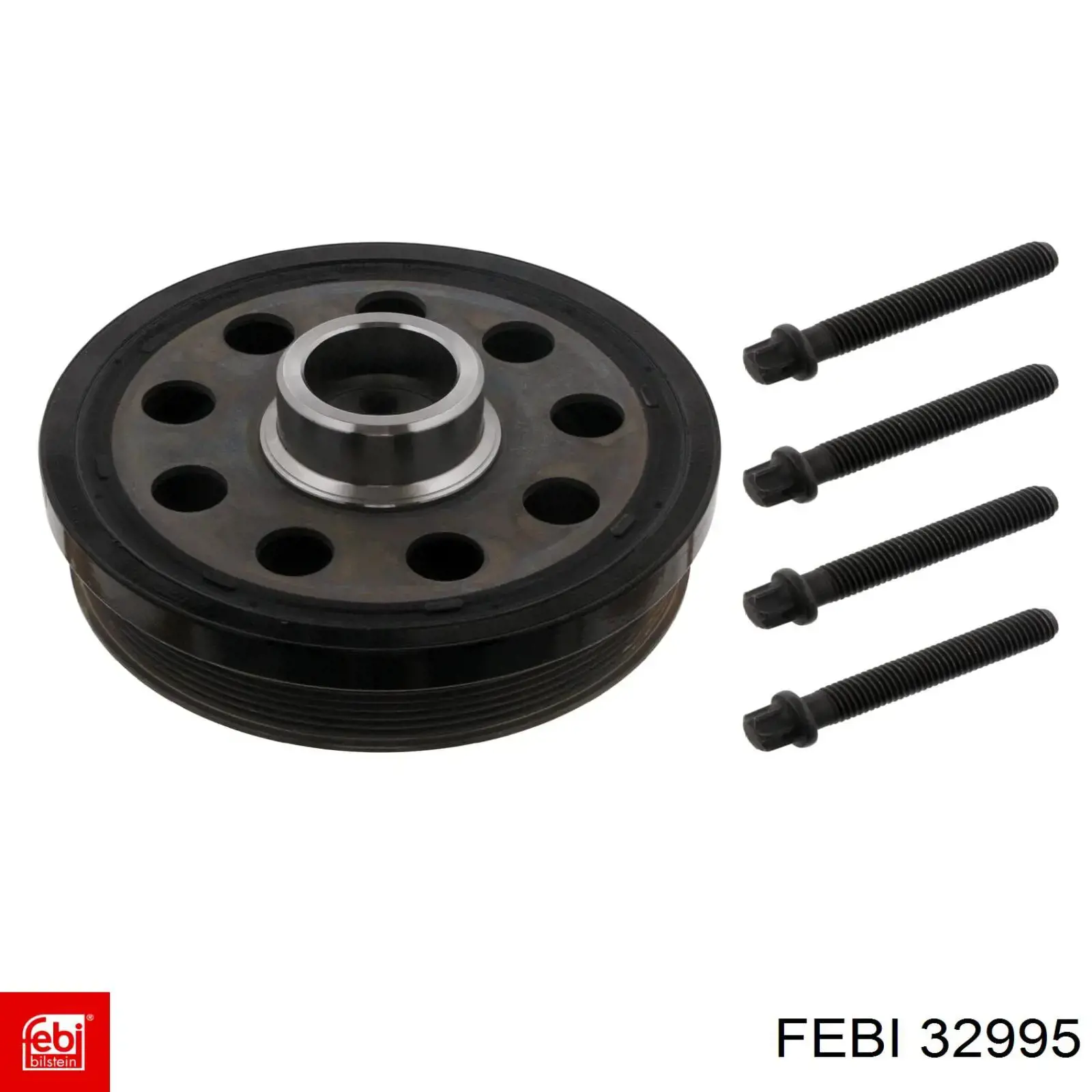 Polea de cigüeñal 32995 Febi